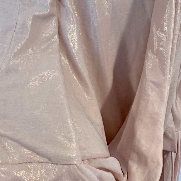 Jessica Simpson blush pink pleated mini dress size 4 - Picture 5 of 8